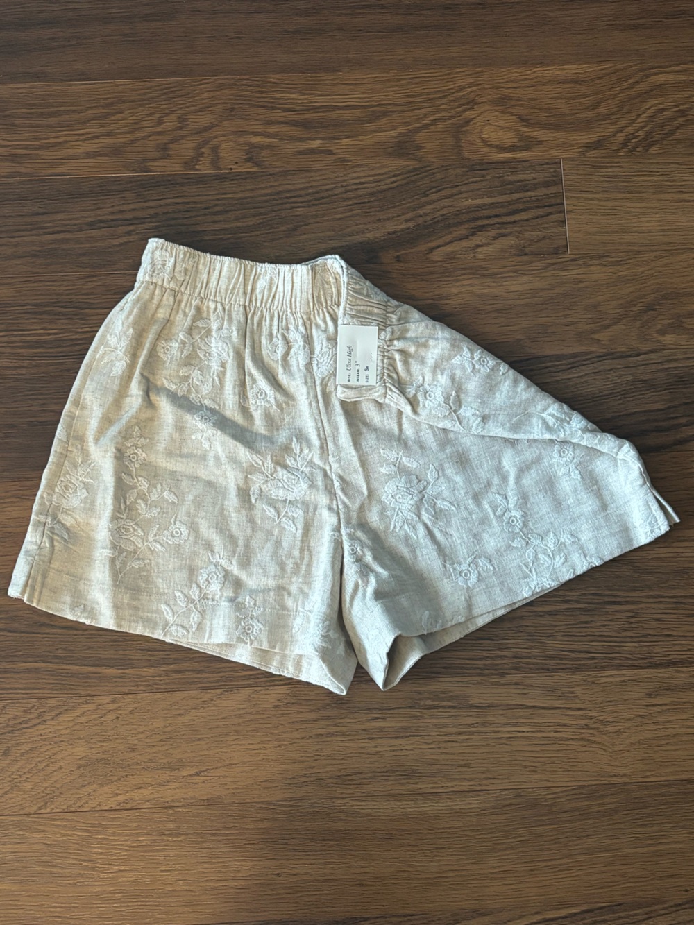 NWT Abercrombie Linen Blend Shorts